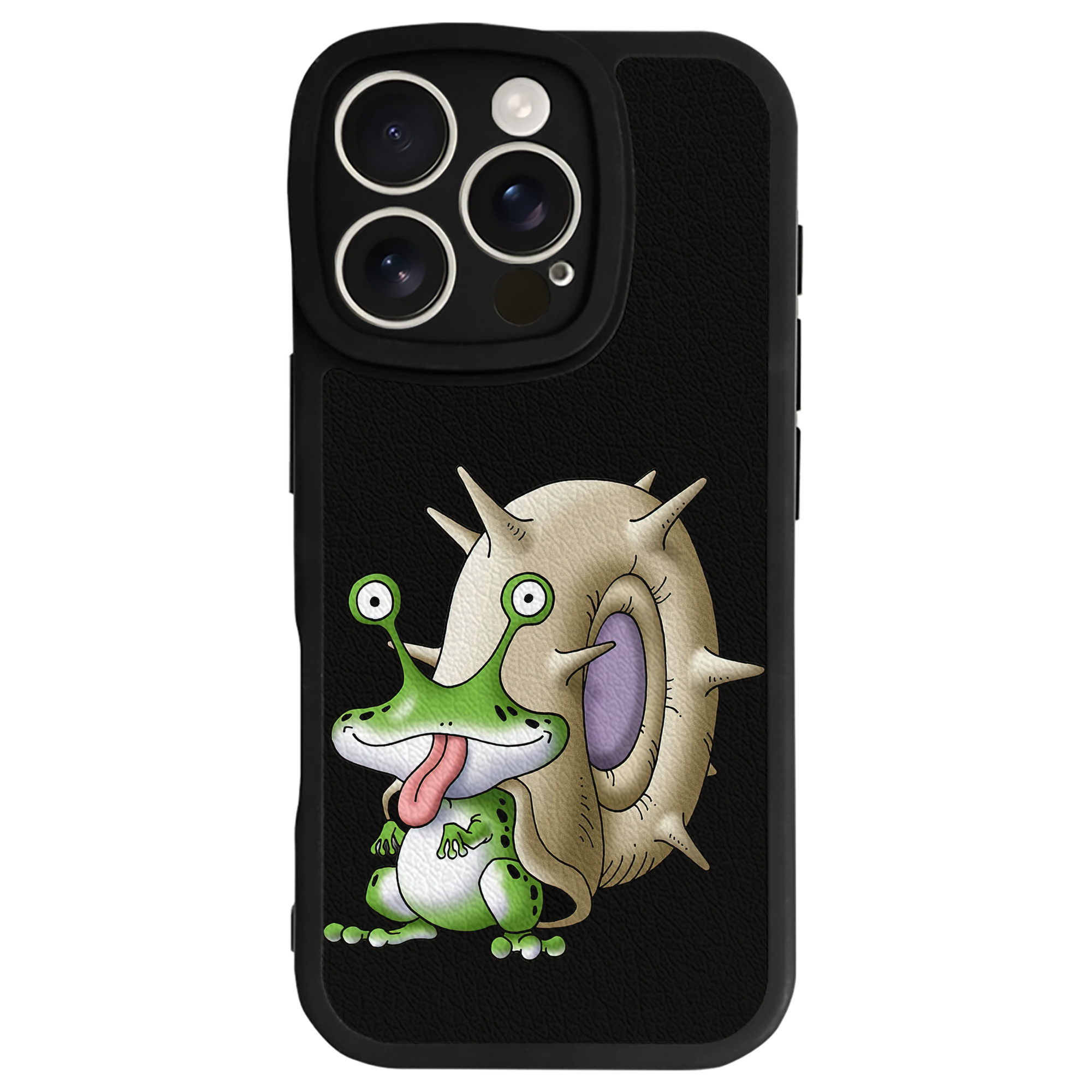 （画像用） ドラゴンクエスト Doragon Kuesuto Dragon Quest 【iPhone 16シリーズ対応】シリコンスマホケース（レザー調） 材質：シリコン